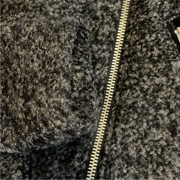 Women's Black & Gray Tweed Jacket - Picture 3 of 8